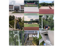 重慶工貿(mào)技師學(xué)院操場(chǎng)擴(kuò)聲